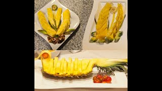 🔴Live PINEAPPLE ART CARVINGCUTTING DECORATION ASMR [upl. by Malvia]