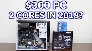 300 Gaming PC  Pentium G5400  Is It Worth It [upl. by Eiralav]