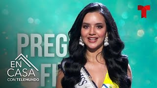 Miss Honduras habla de los estándares de belleza  En Casa Con Telemundo [upl. by Nawek133]