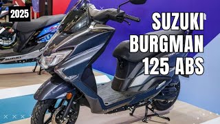 2025 New Scooter Suzuki Burgman 125 Abs Review [upl. by Ashok680]