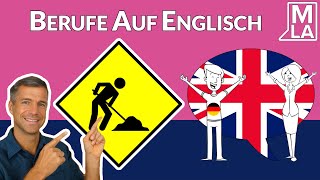 🇬🇧 Englisch für Anfänger  Berufe auf Englisch  Marcus´ Language Academy [upl. by Shue]