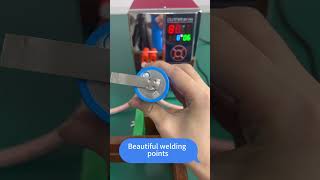 811H spot welding machine operating video [upl. by Kravits]