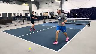 JoshCam vs NateMatt Game 3 ladder league session 1 at Camp Pickleball Wednesday 10824 [upl. by Rheta]