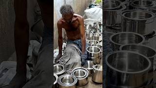 Shining Ever Silver Vessels making in Workshop industry machine industrialcraftsmanship [upl. by Kohsa]