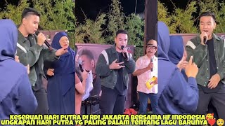 Keseruan hari putra di RDI jakarta bersama HF Indonesia🥰 ungkapan hari putra untuk lagu barunya❤️ [upl. by Aek]