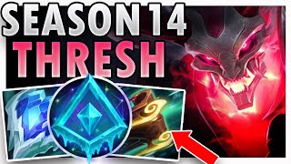 SEASON 14 THRESH SUPPORT GAMEPLAY GUIDE [upl. by Ogawa]