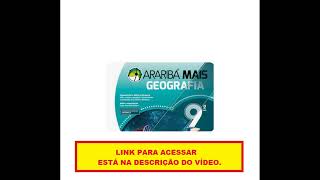 Respostas do livro Araribá Mais Geografia  9º Ano do ensino Fundamental [upl. by Omor864]