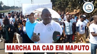 MARCHA DA CAD EM MAPUTO Elvino Dias Fala Sobre as Mentiras da CNE 27072024 [upl. by Cirle]