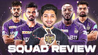 KKR SQUAD REVIEW IPL 2024  CAN GAMBHIR MAKE KKR CHAMPIONS OF IPL MedWicket [upl. by Hassin707]