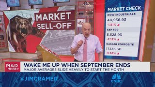 Cramer The market selloff is a seasonal selffulfilling prophecy [upl. by Fromma]