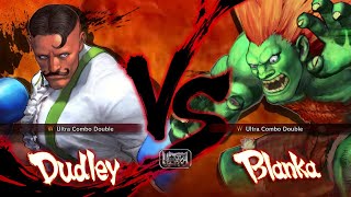 Ultra Street Fighter 4  Dudley Vs Blanka Hardest [upl. by Annoet880]