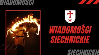 Ognisty pokaz na siechnickim Rynku  WiadomościSiechnickie [upl. by Thaine]