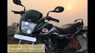 New Passion Pro 110cc Problem Review Price Real Mileage New Features in hindi [upl. by Pangaro]