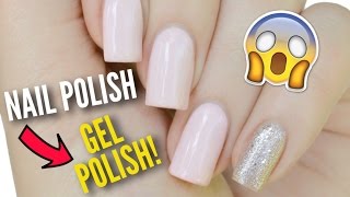 Transform Your Nail Polish Into GEL Polish [upl. by Aititil]