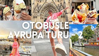 OTOBÜSLE AVRUPA TURU  2 Viyana  Prag Amsterdam [upl. by Jase260]