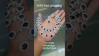 Stone jewellery sets youtubeshorts jewellery trending ytshorts trending viralvideo shorts [upl. by Taryn]