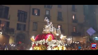 SMatteo 2024 Salerno processione in sintesi davidenet evangelista processione festapatronale [upl. by Alves]