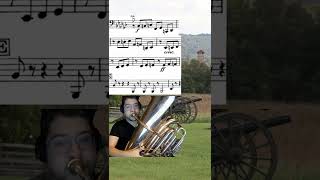 1812 Overture Pyotr Tchaikovsky Part 1 tuba orchestra excerpts [upl. by Reyna]