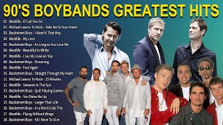 MLTRWestlifeBackstreet BoysBoyzoneNSYNC 🎵 90s Boyband Greatest Hits Of Full Album [upl. by Nodnrb794]