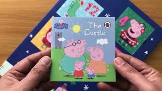 09 The Castle Peppa Pig Christmas Advent Calendar 24 Books  Read Aloud Book for Children [upl. by Pellet]