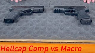 Sig P365 X Macro vs Springfield Hellcat Pro Comp [upl. by Otilesoj74]