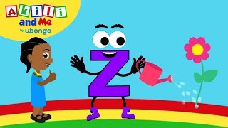 Meet Letter Z  Learn the Alphabet with Akili  Cartoons from Africa for Preschoolers [upl. by Rotberg]