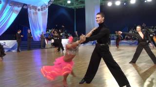 ANDREY GUSEV amp ELIZAVETA CHEREVICHNAYA  IN MOSCOW 2011  RUSSIAN RUMBA  GUSEV STYLE [upl. by Hadeehsar874]