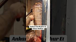 Ankara’da Et Döner Nerede Yenir 100 gr 300TL Mutlu Lokantası Çankaya döner shorts ankarayemek [upl. by Gnidleif]