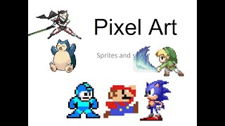 Piskel Pixel Art Tutorial [upl. by Hanselka493]