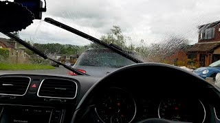 How To Use Windscreen Wipers VW Golf MK6 [upl. by Schweitzer]