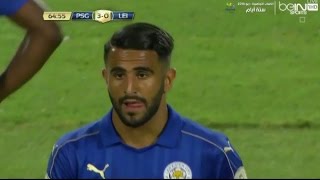 Riyad Mahrez vs PSG individual highlights 31072016 [upl. by Durrace]