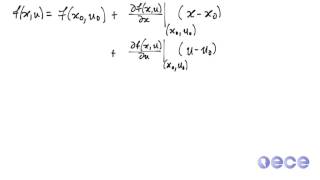 Linearization of a state space model [upl. by Abey62]