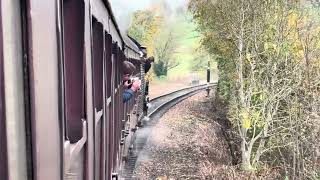 USATC S160 5197 in action Churnet Valley Railway 391024 Pt1 [upl. by Nadruoj481]