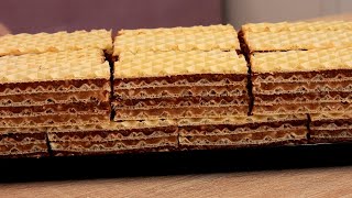 Wafer Cookies Recipe  You will do them every day [upl. by Anivlis]