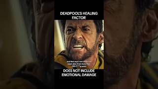 His healing factor wasn’t ready for this… deadpoolandwolverine [upl. by Zetnom]