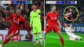 10 Times Liverpool Destroyed Big Teams in the Champions League [upl. by Slavic450]