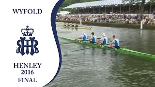 Wyfold Final  Upper Thames A v Zürich  Henley 2016 [upl. by Joya]