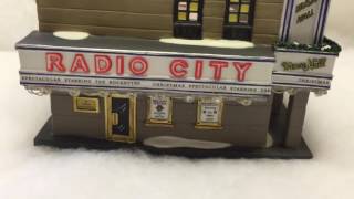 Dept 56 Radio City Music Hall [upl. by Atteiluj161]