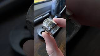 Making A Hammer Effect Spoon Ring [upl. by Justicz]