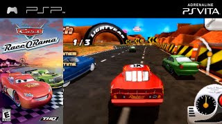 Cars RaceORama PSP  Gameplay on Adrenaline PS Vita No Commentary [upl. by Hudson829]