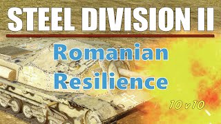 Romanian Division 8 Cavalry Purtată Charges Ahead  Steel Division 2 [upl. by Joktan]