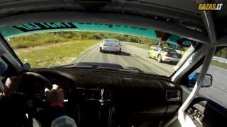 Subaru Impreza 1998 acceleration in Race 1 start of quotAutoplius Fastlap 2013quot event 4 [upl. by Burns555]