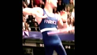 Paris Olympics Pole Vault Nutshot FAIL [upl. by Auqeenwahs]