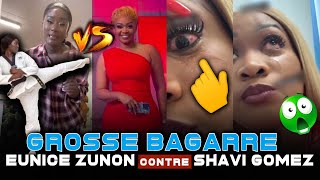 Combat musclé entre EUNICE ZUNON et SHAVI GOMEZ [upl. by Leumel]