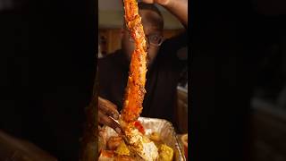 ASMR SEAFOOD BOIL MUKBANG Juicy Seafood foodreview asmr seafood shorts [upl. by Wooster]