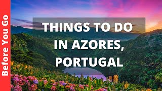 Azores Portugal Travel Guide 14 BEST Things To Do In Azores Islands [upl. by Orihakat]