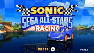 Sonic amp Sega AllStars Racing  Longplay  Wii [upl. by Ahset]