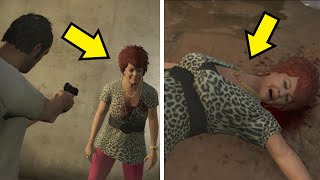 What Happens if Trevor Kills his Mom in gta 5 [upl. by Eyahsal]