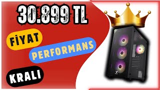 FİYAT  PERFORMANS KRALI BİLGİSAYAR I 30899 TL CRT GAME STORE HAZIR SİSTEM İNCELEME [upl. by Inuat]