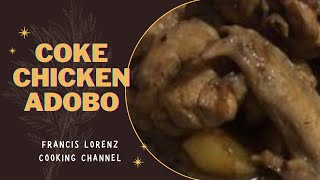 HOW TO COOK COKE CHICKEN ADOBO cooked with CocaCola colachickenadobo chickenadobo [upl. by Veronica]